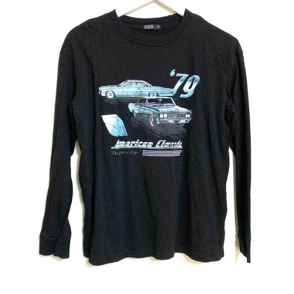 Cotton On Vintage Black Car Graphic T-shirt - Picture 4 of 10
